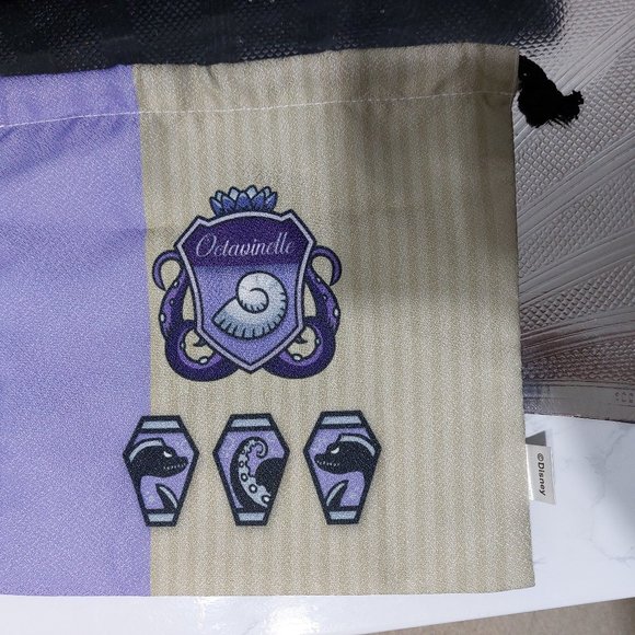 Disney Twisted Wonderland Trinket Drawstring Bag Pouch Mini Bag Organizer - Picture 2 of 5